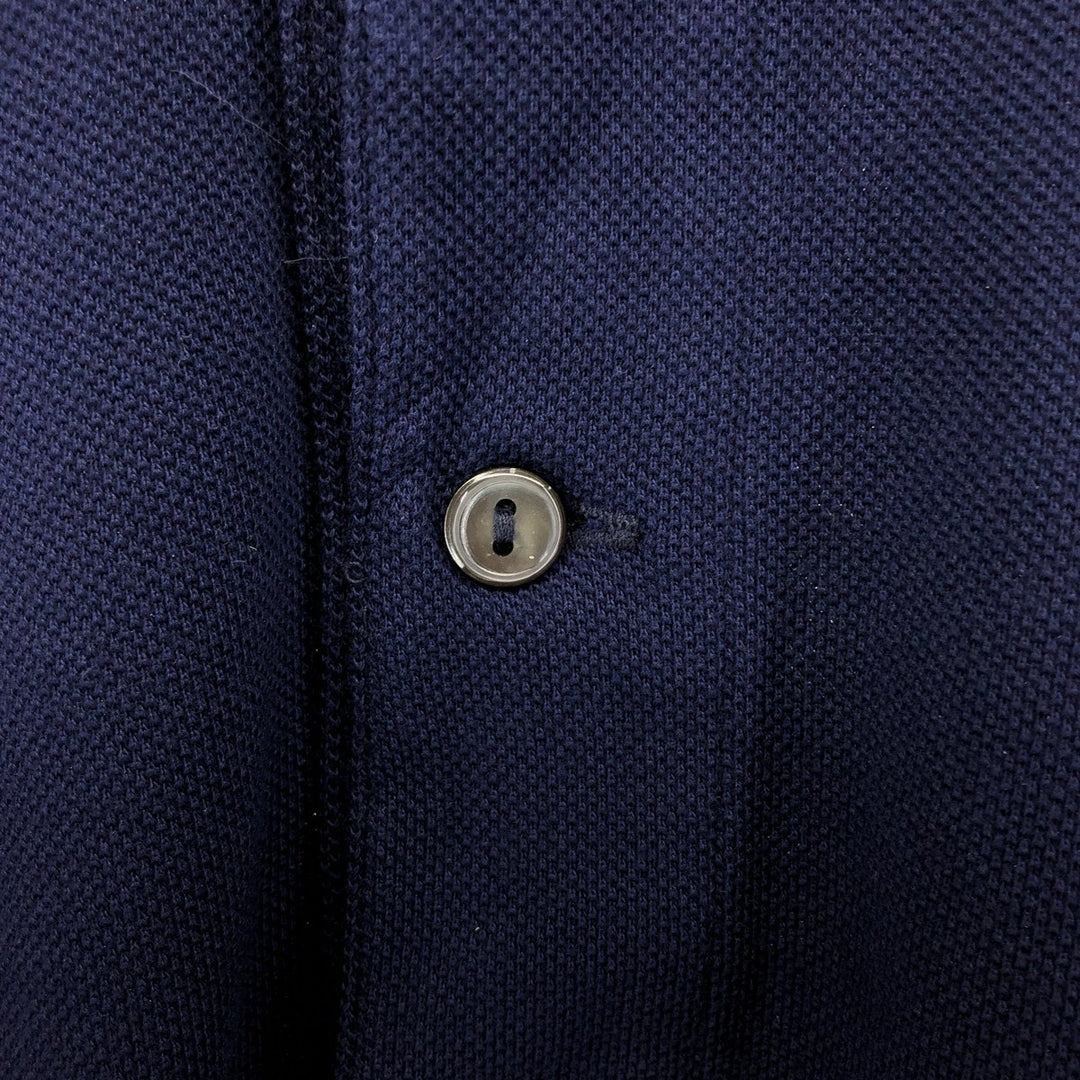 Lacoste LACOSTE Long Sleeve Polo Shirt Size 4 Men's M cotton navy blue type Vintage Second Hand