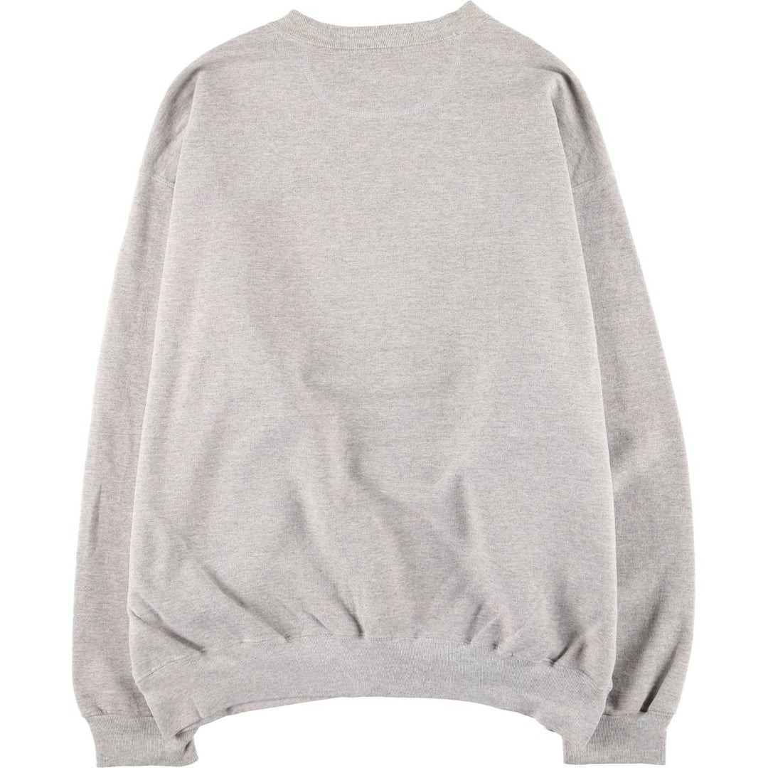 Vintage 90'S Russell PRO COTTON college sweatshirt, men's size XL cotton gray type Vintage Second Hand