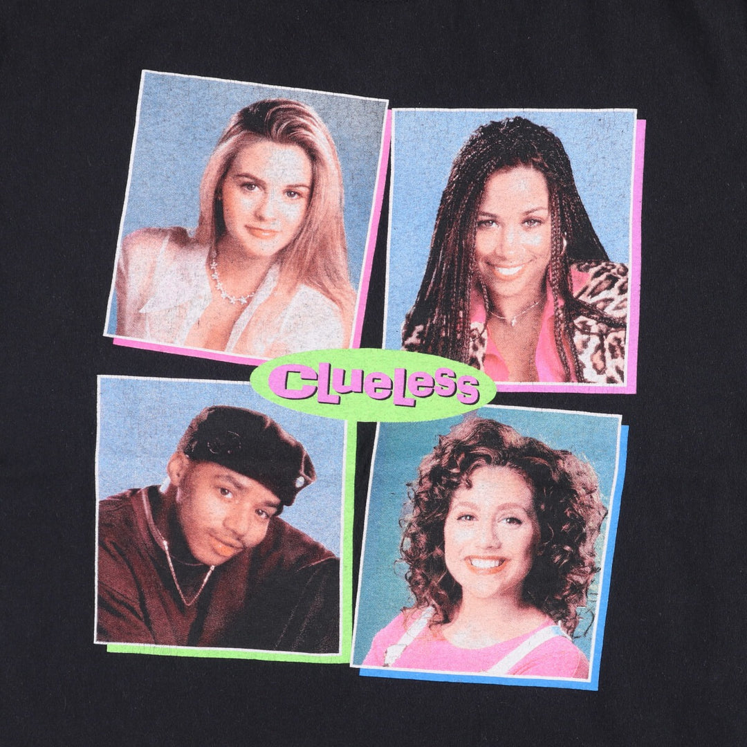 CLUELESS Movie T-Shirt, Men's Medium cotton black type Vintage Second Hand