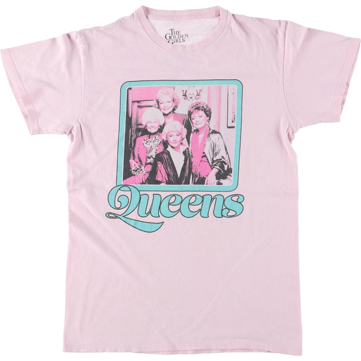 THE GOLDEN GIRLS Golden Girls Movie T-Shirt Men's Size Small cotton pink type Vintage Second Hand