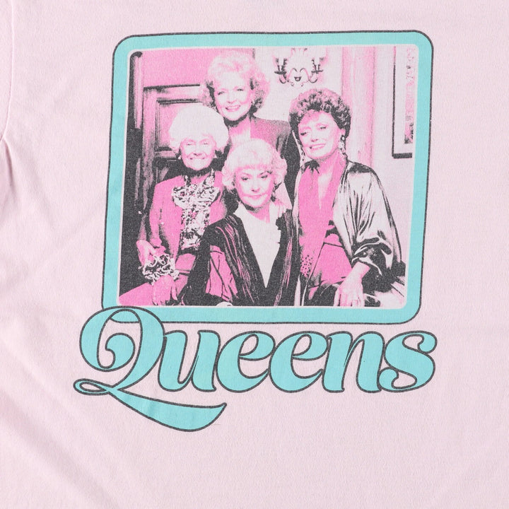 THE GOLDEN GIRLS Golden Girls Movie T-Shirt Men's Size Small cotton pink type Vintage Second Hand