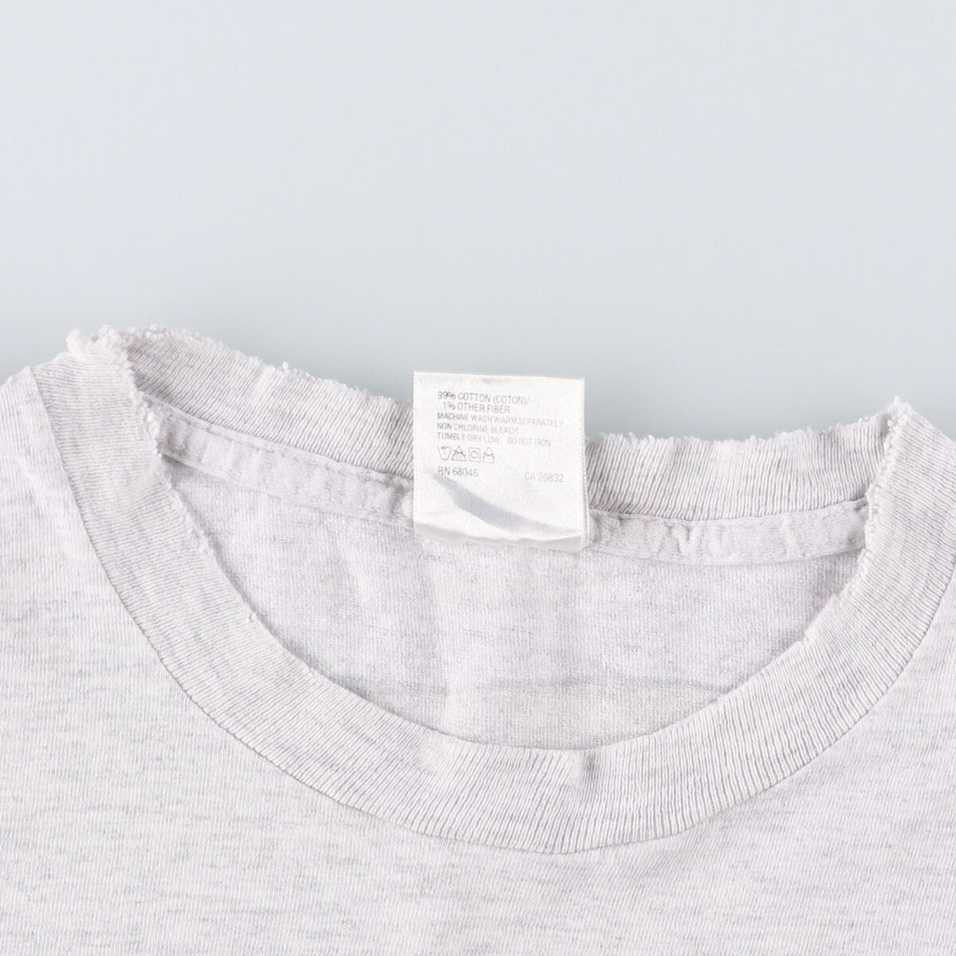 Vintage 90'S Tultex Betty Boop character print T-shirt, men's size L cotton gray type Vintage Second Hand