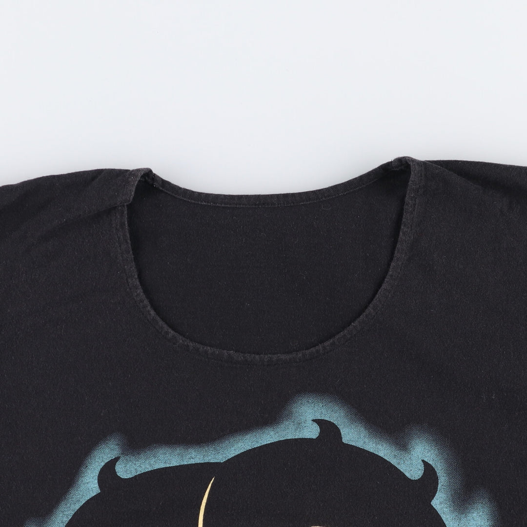 Vintage 90'S BETTY BOOP character print T-shirt, men's size L unclear black type Vintage Second Hand