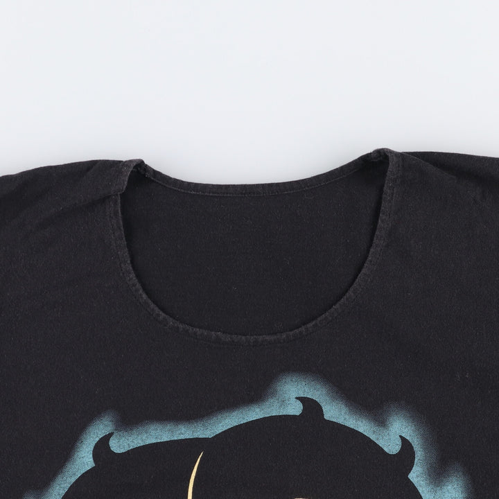 Vintage 90'S BETTY BOOP character print T-shirt, men's size L unclear black type Vintage Second Hand