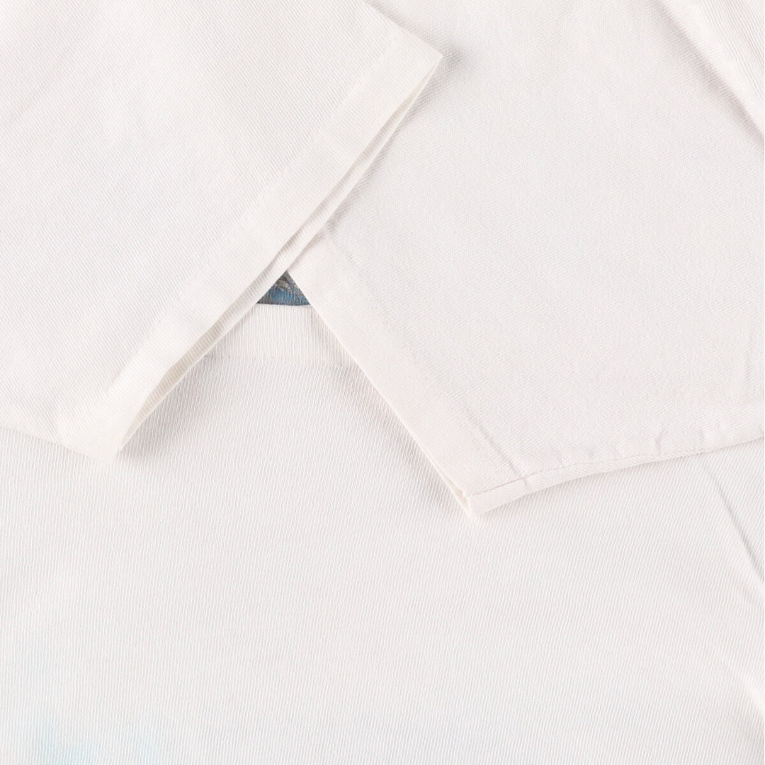 Vintage 1980'S Disney Mickey Mouse character print T-shirt, Made in USA, Men's Size Small cotton white type Vintage Second Hand