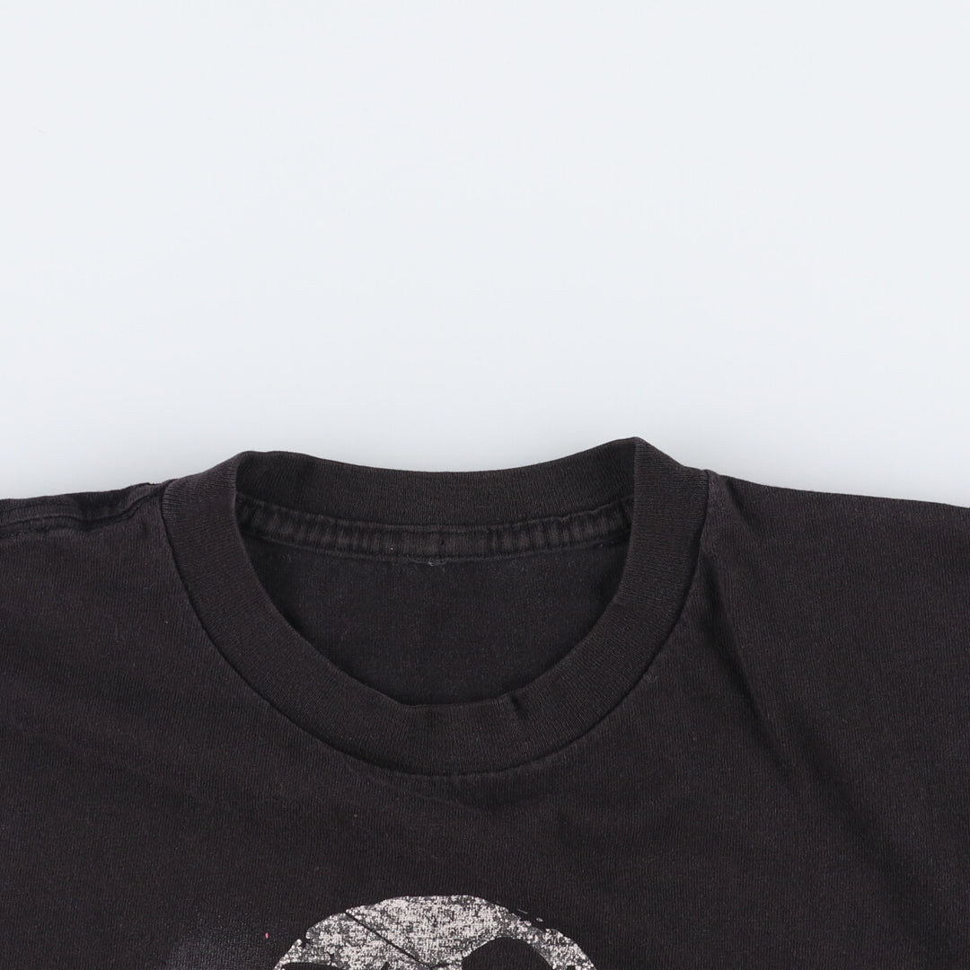 The Nightmare Before Christmas Character Print T-Shirt, Men's Size Small unclear black type Vintage Second Hand