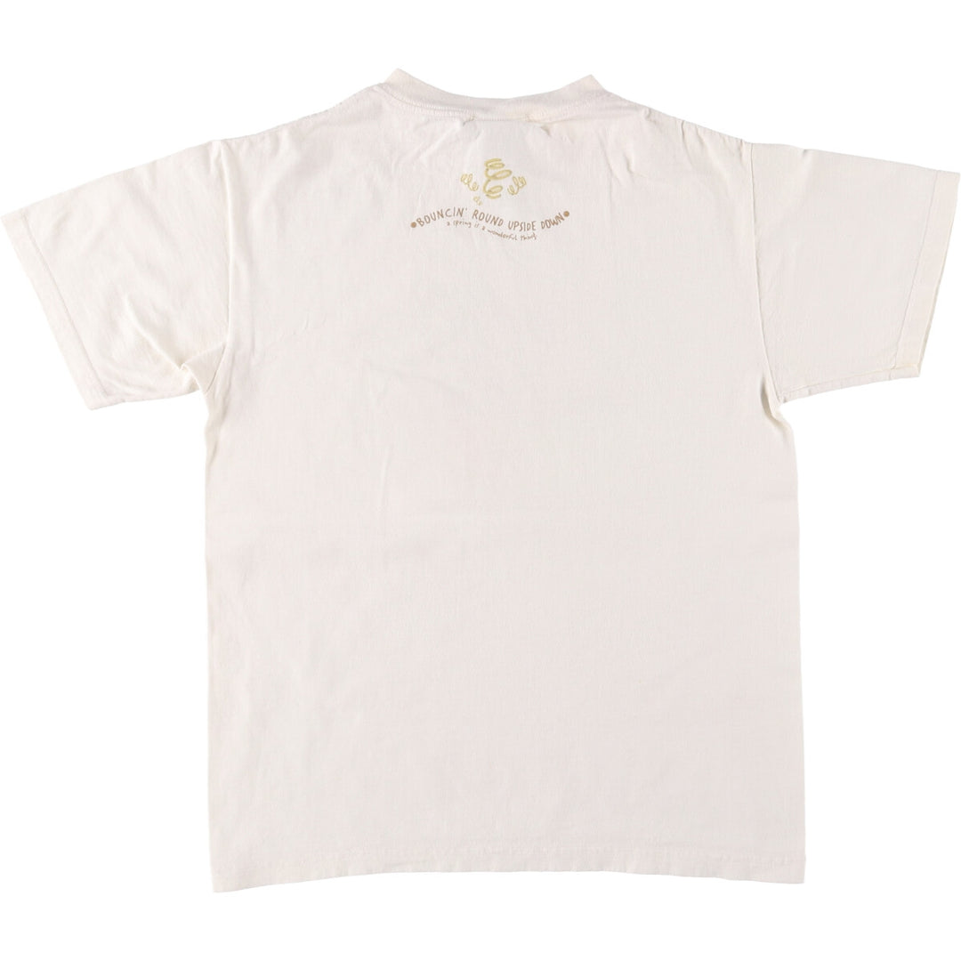 Vintage 1990'S Disney Store Tiger character print T-shirt, Made in USA, Men's Size Small cotton white type Vintage Second Hand