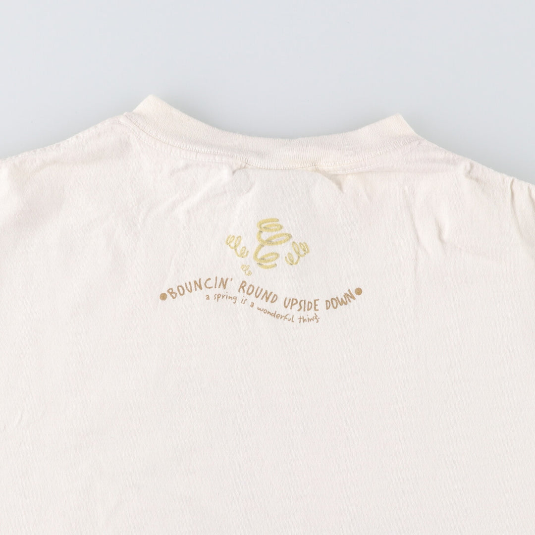 Vintage 1990'S Disney Store Tiger character print T-shirt, Made in USA, Men's Size Small cotton white type Vintage Second Hand