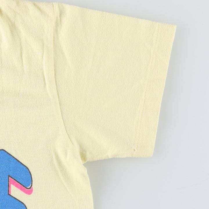 Vintage 90'S SHERRY Looney Tunes Daffy Duck character print T-shirt, women's size small polyester yellow type Vintage Second Hand