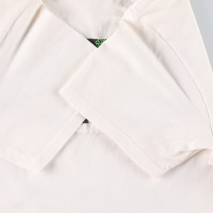 Delta Looney Tunes Bugs Bunny Character Print T-Shirt, Men's Size Small cotton white type Vintage Second Hand