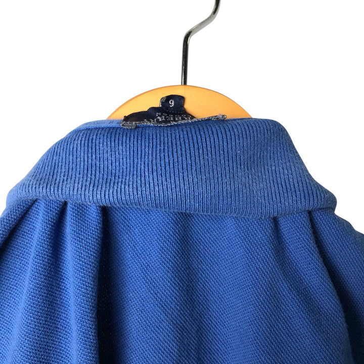 Burberry's LONDON short-sleeved polo shirt, men's size L cotton blue type Vintage Second Hand