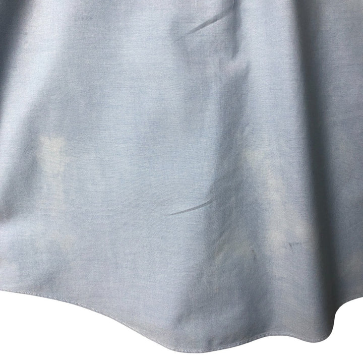 Brooks Brothers Est.1818 Long Sleeve Button-Down Shirt, Men's Size L Supima Cotton blue type Vintage Second Hand