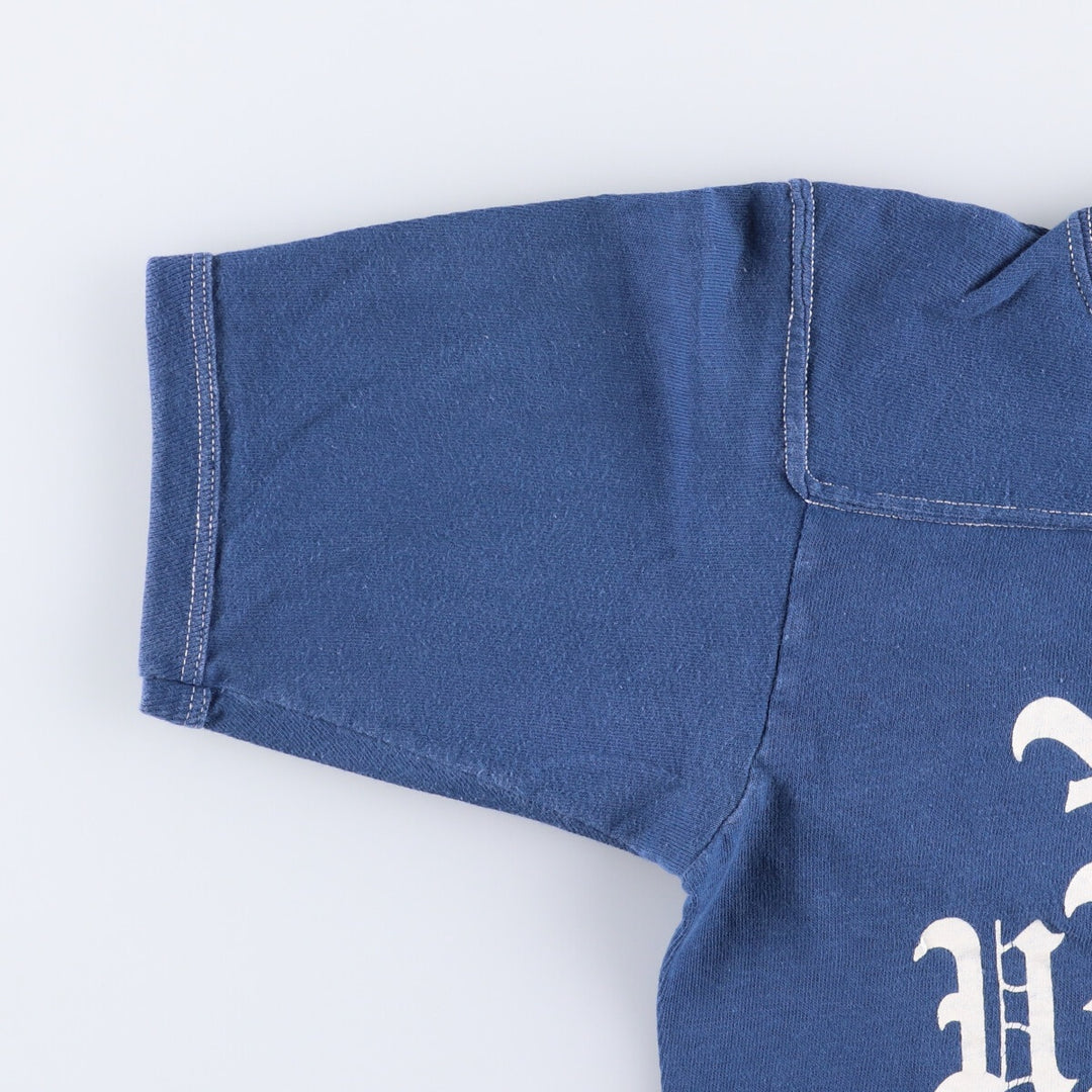 Vintage women's football T-shirt, size S unclear blue type Vintage Second Hand