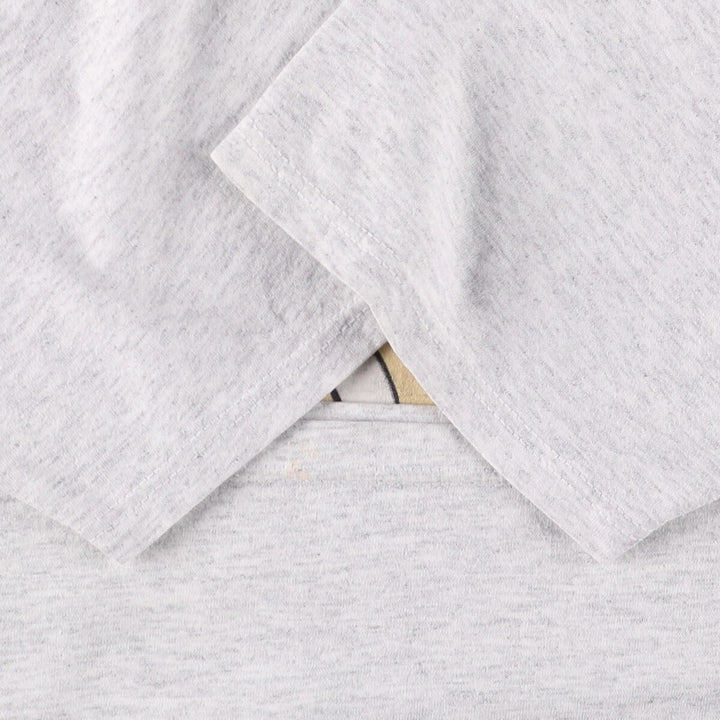 Vintage 90'S SHELLY'S Disney Mickey Mouse character print T-shirt, Made in USA, Men's Size Small polyester gray type Vintage Second Hand