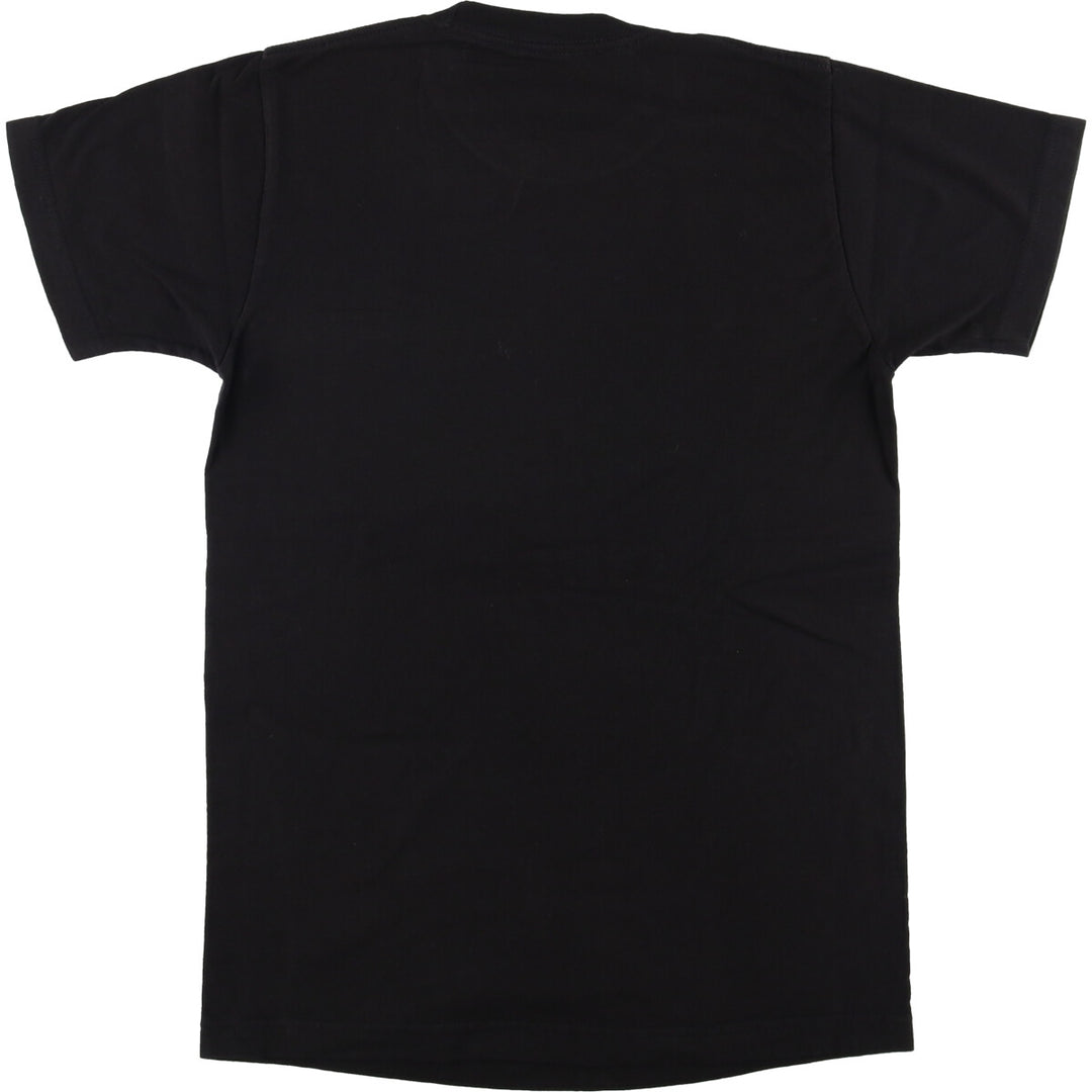 STREET FIGHTER Street Fighter character print T-shirt, women's size S cotton black type Vintage Second Hand