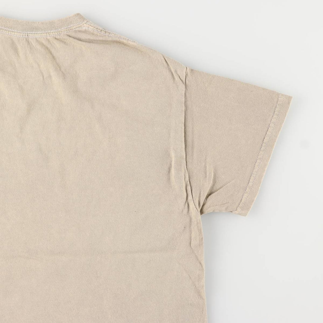 NIRVANA Nirvana Band T-shirt, Band T, Men's M size cotton Khaki type Vintage Second Hand