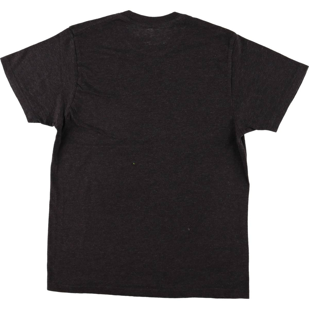 NIRVANA Nirvana Band T-shirt, Band T, Men's L size cotton black type Vintage Second Hand