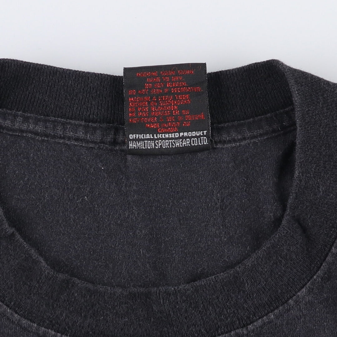 90'S Harley-Davidson Motorcycle T-Shirt, Made in Canada, Men's XXL cotton black type Vintage Second Hand
