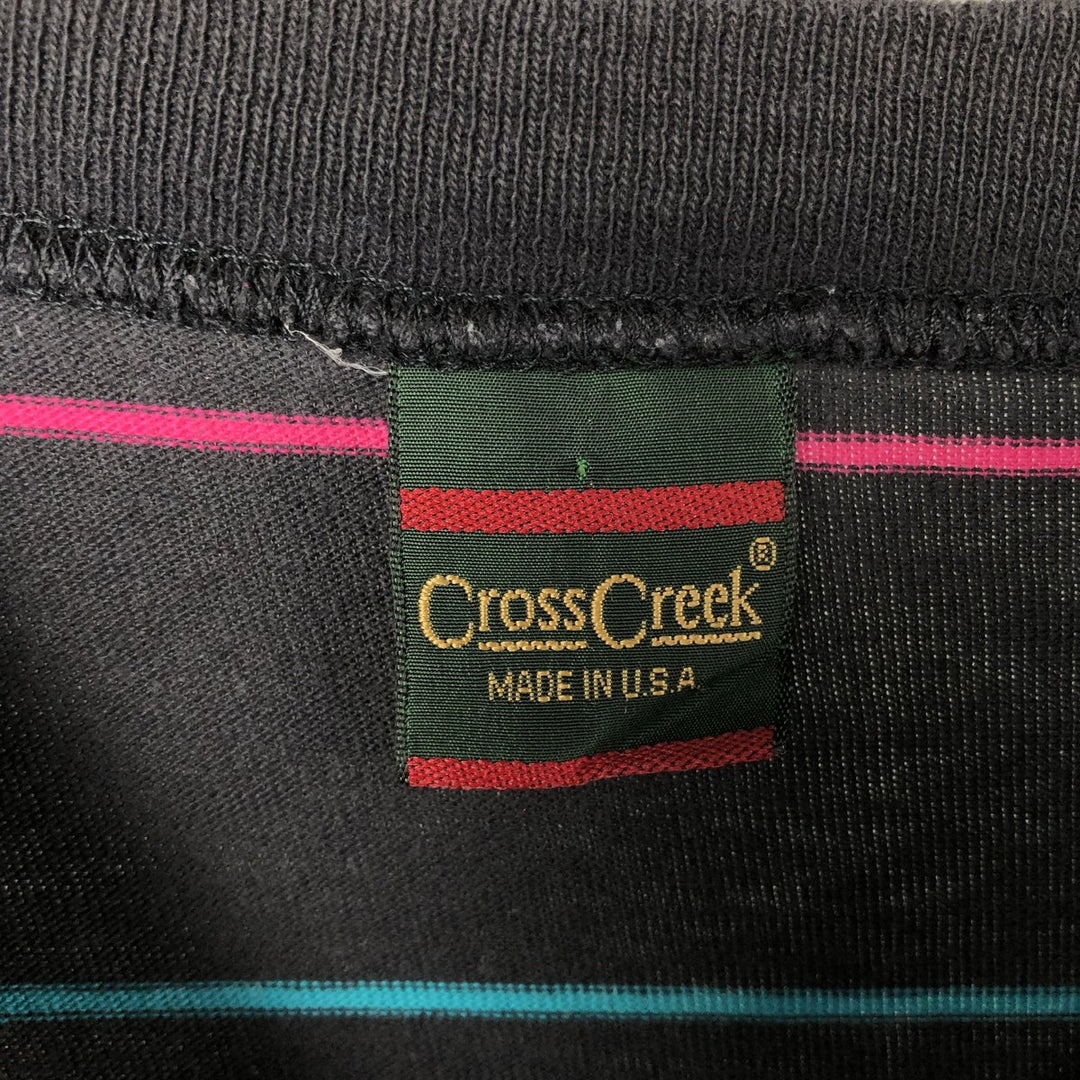 Vintage 90'S Cross Creek Universal Studios long-sleeved T-shirt, Made in USA, Men's Size Medium unclear black type Vintage Second Hand