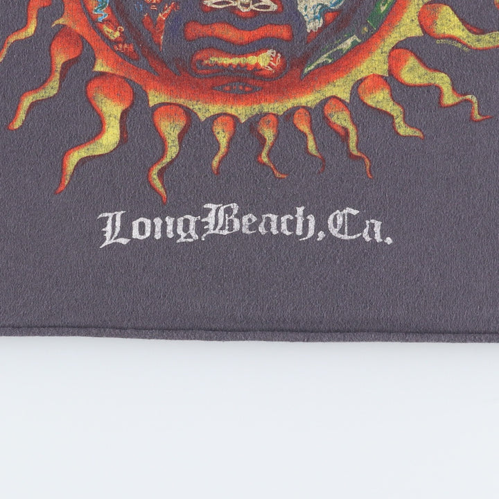 SUBLIME Cut-Off Band T-Shirt, Women's Size Medium cotton Charcoal Vintage Second Hand