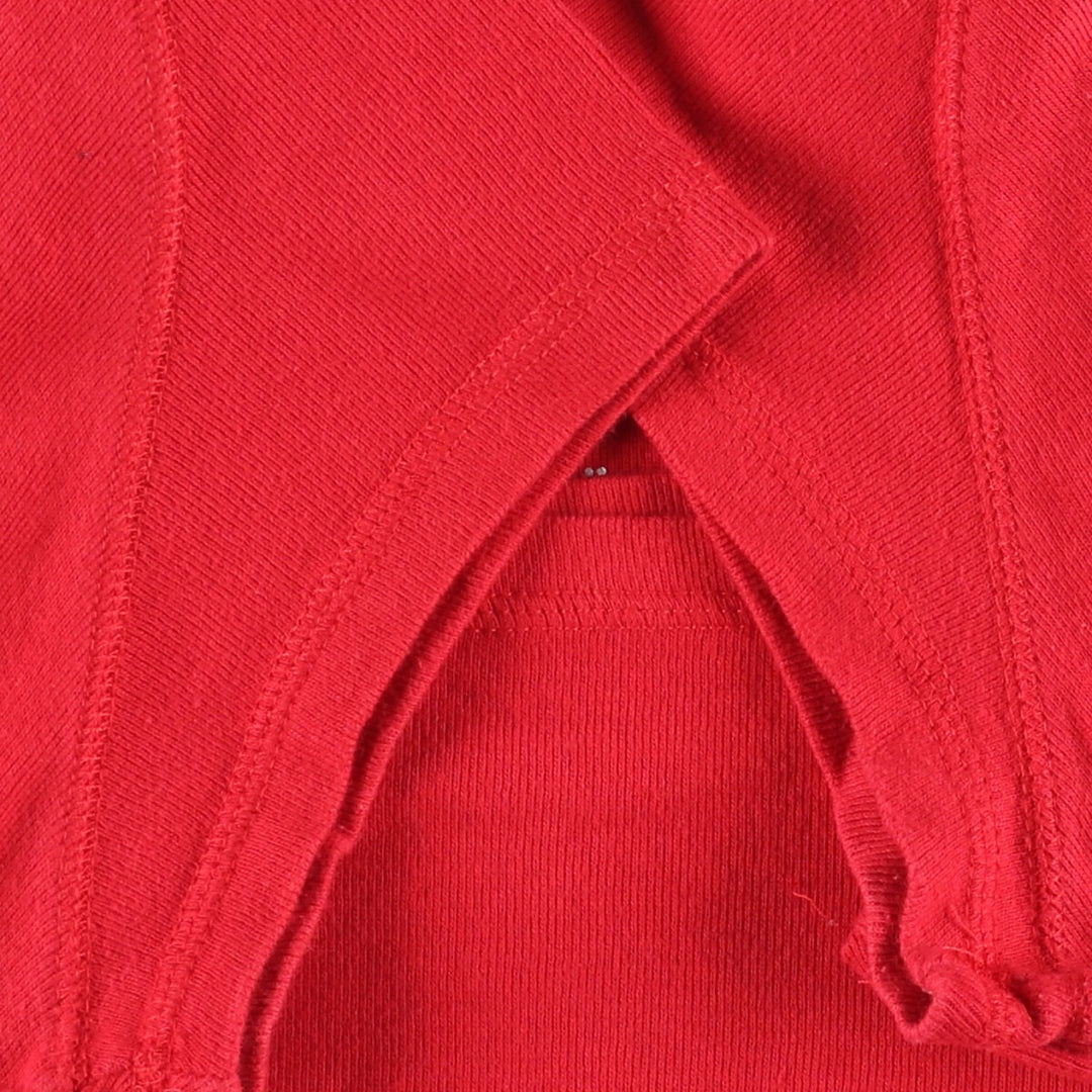 HARD ROCK CAFE Cap Sleeve Advertising T-Shirt, Made in USA, Women's Size L cotton red type Vintage Second Hand