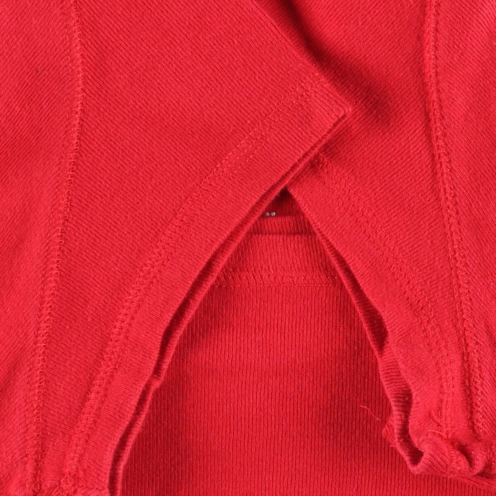 HARD ROCK CAFE Cap Sleeve Advertising T-Shirt, Made in USA, Women's Size L cotton red type Vintage Second Hand