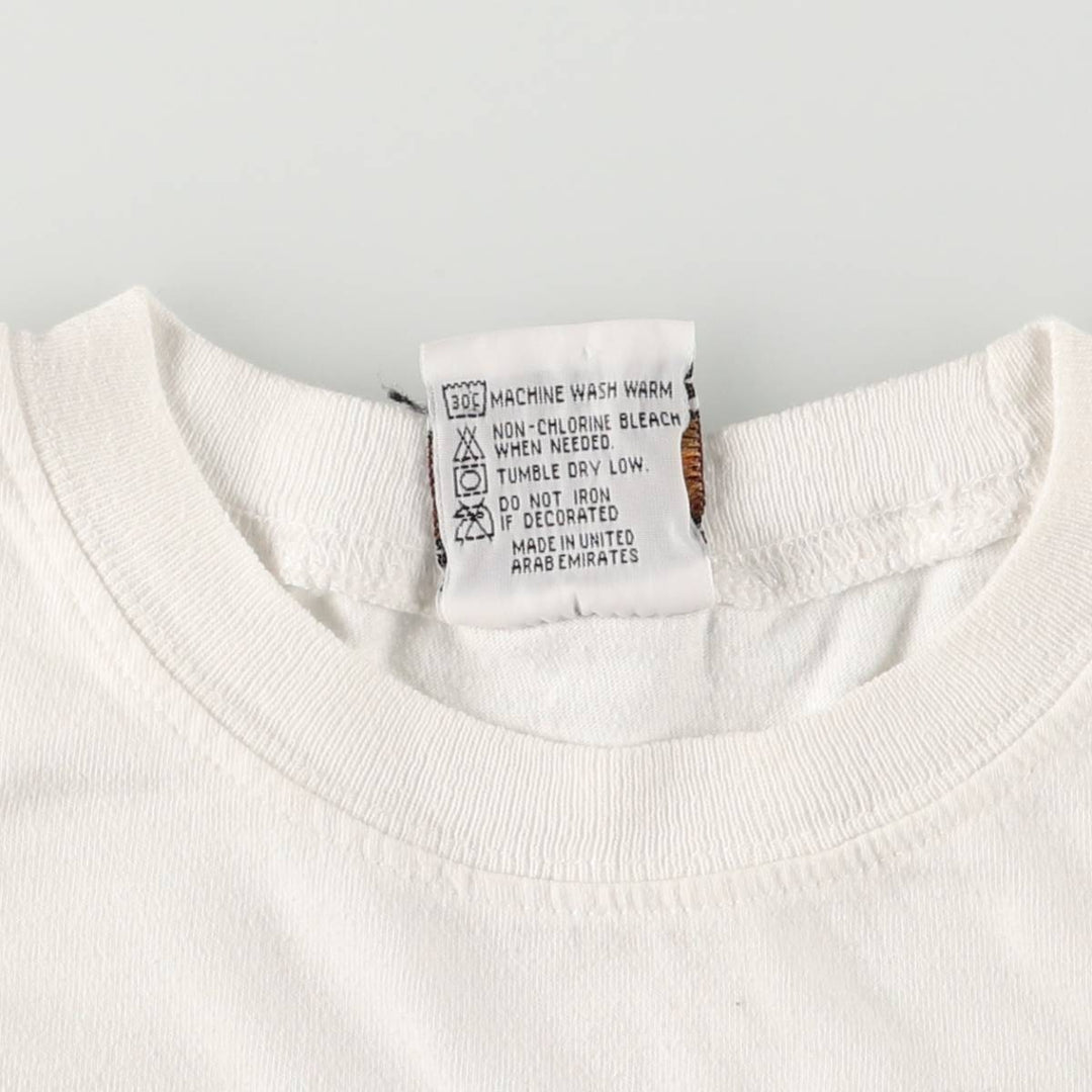 Vintage 90'S HARD ROCK CAFE advertising T-shirt, size L, women's cotton white type Vintage Second Hand
