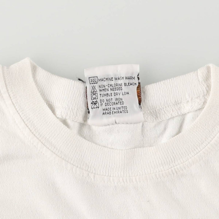 Vintage 90'S HARD ROCK CAFE advertising T-shirt, size L, women's cotton white type Vintage Second Hand