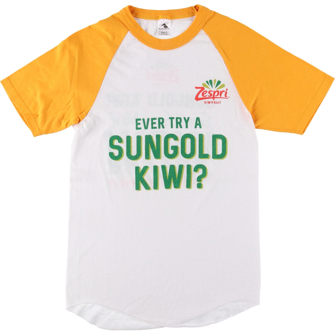 Augusta ZESPRI Advertising T-shirt, Women's, Size Small cotton white type Vintage Second Hand