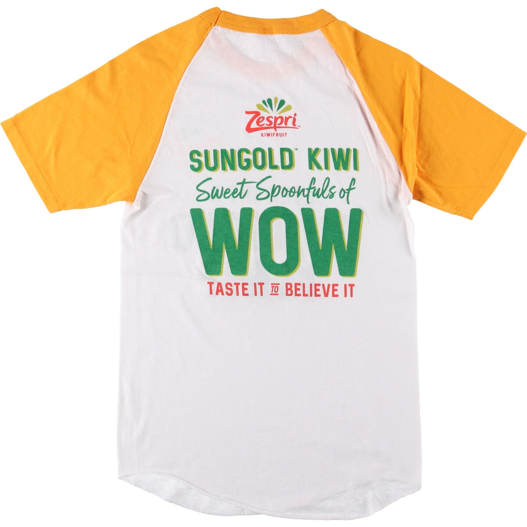 Augusta ZESPRI Advertising T-shirt, Women's, Size Small cotton white type Vintage Second Hand