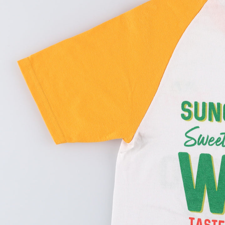 Augusta ZESPRI Advertising T-shirt, Women's, Size Small cotton white type Vintage Second Hand