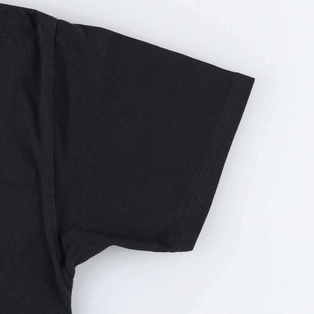 Stussy surf and skate T-shirt, women's size XL cotton black type Vintage Second Hand