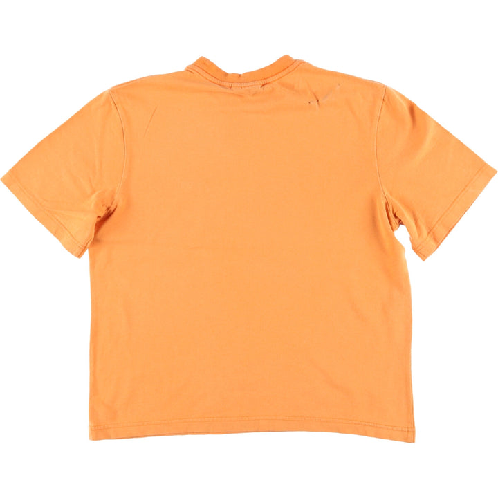 Reebok One-Point Logo T-Shirt, Women's Size M cotton orange type Vintage Second Hand