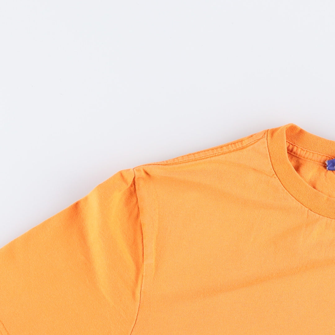 Reebok One-Point Logo T-Shirt, Women's Size M cotton orange type Vintage Second Hand