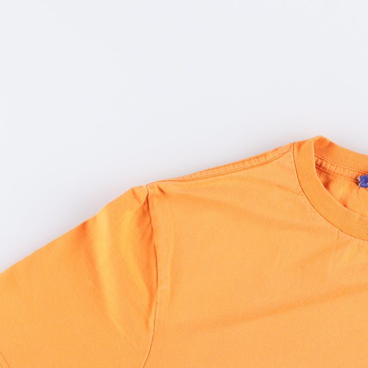 Reebok One-Point Logo T-Shirt, Women's Size M cotton orange type Vintage Second Hand