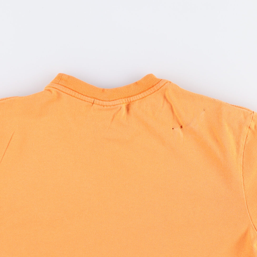 Reebok One-Point Logo T-Shirt, Women's Size M cotton orange type Vintage Second Hand