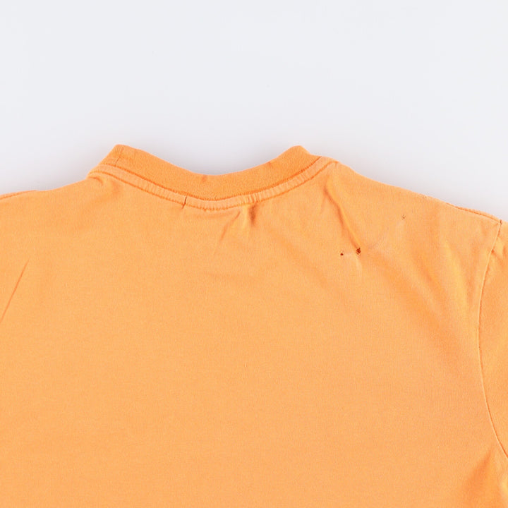 Reebok One-Point Logo T-Shirt, Women's Size M cotton orange type Vintage Second Hand