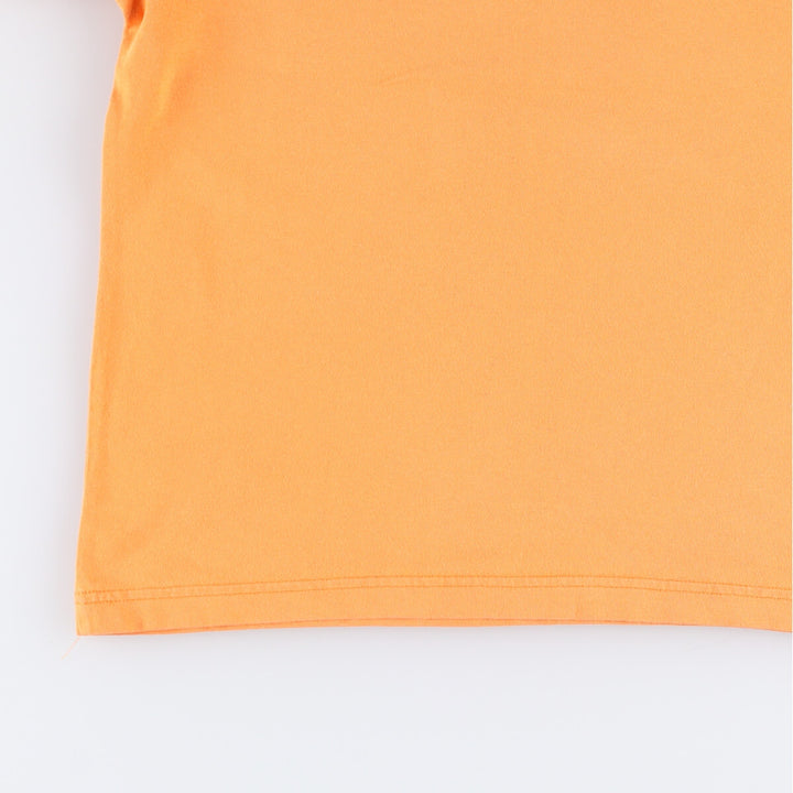 Reebok One-Point Logo T-Shirt, Women's Size M cotton orange type Vintage Second Hand