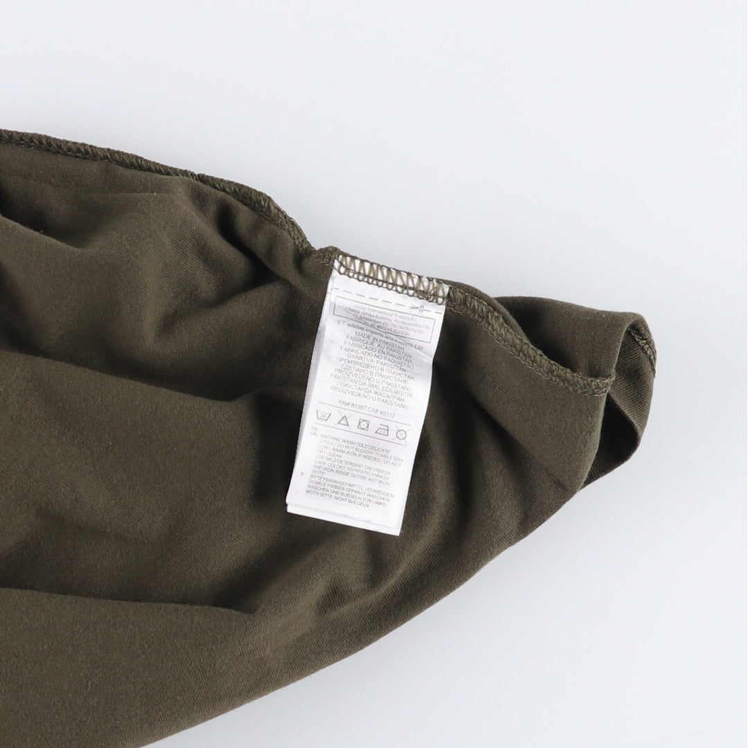 Adidas Originals Ringer T-shirt, Men's Size XS cotton Khaki type Vintage Second Hand