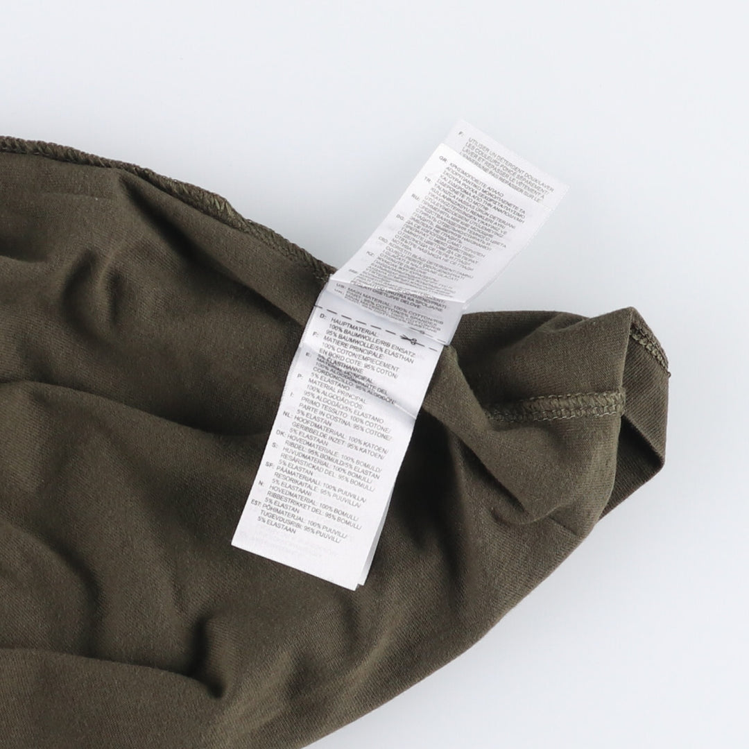 Adidas Originals Ringer T-shirt, Men's Size XS cotton Khaki type Vintage Second Hand