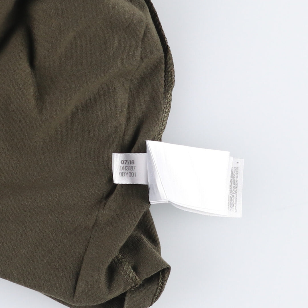 Adidas Originals Ringer T-shirt, Men's Size XS cotton Khaki type Vintage Second Hand