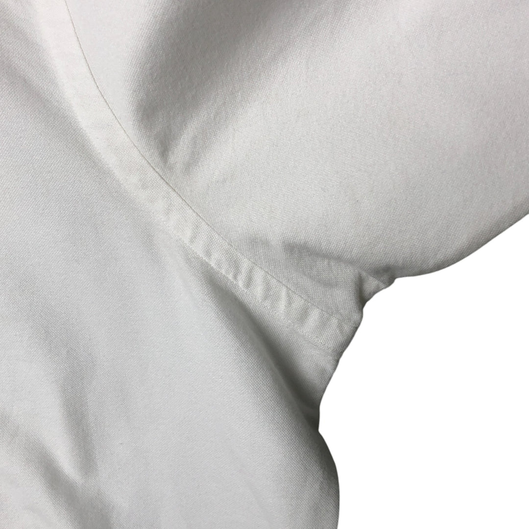 Ralph Lauren long sleeve button down shirt, men's size L cotton white type Vintage Second Hand