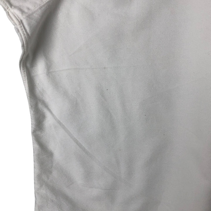 Ralph Lauren long sleeve button down shirt, men's size L cotton white type Vintage Second Hand