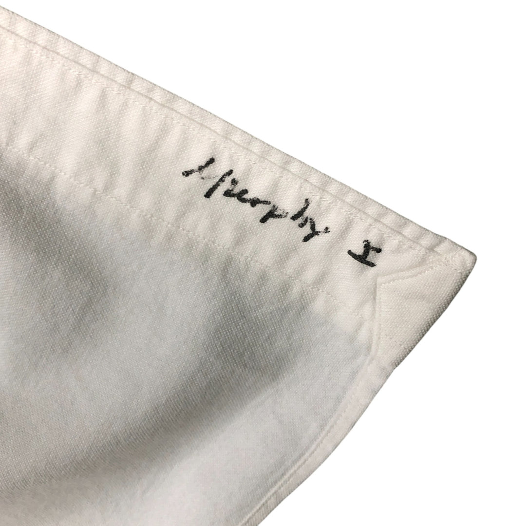 Ralph Lauren long sleeve button down shirt, men's size L cotton white type Vintage Second Hand