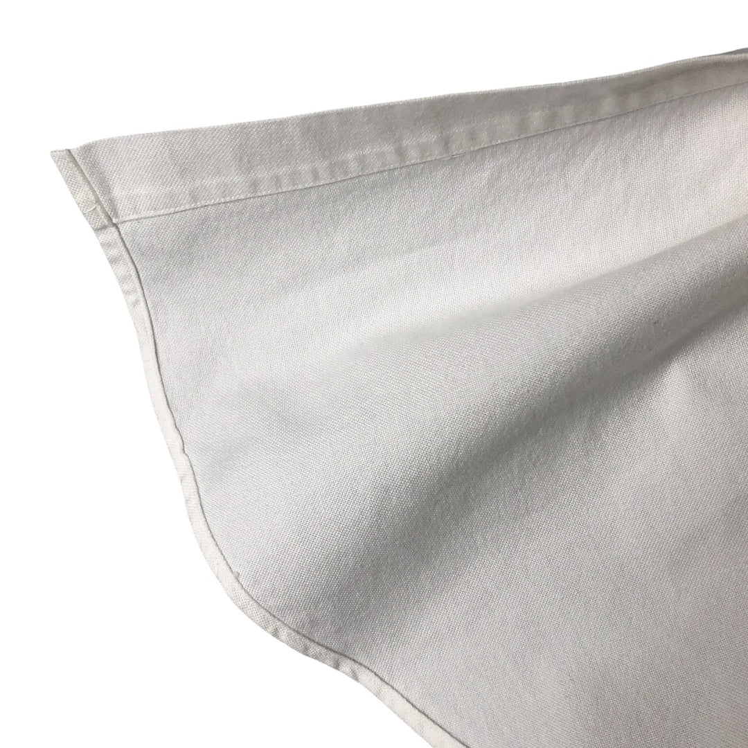 Ralph Lauren long sleeve button down shirt, men's size L cotton white type Vintage Second Hand