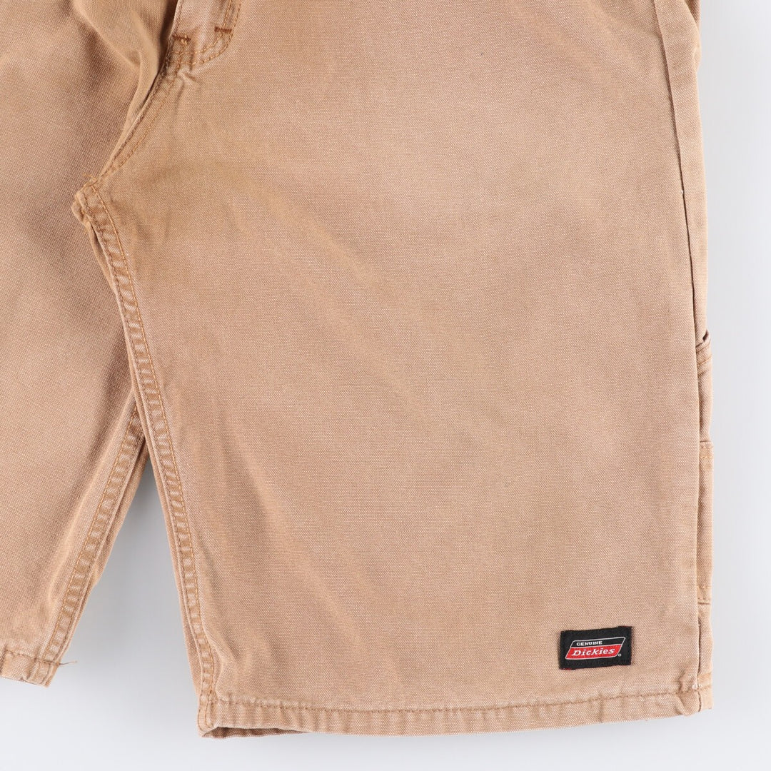 Dickies Relaxed Fit Duck Painter Shorts, Men's Size W37 cotton Beige type Vintage Second Hand