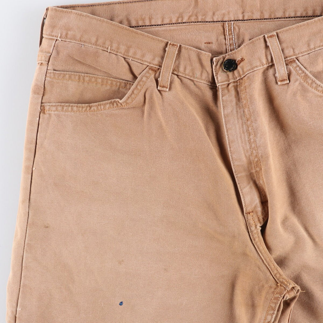 Dickies Relaxed Fit Duck Painter Shorts, Men's Size W37 cotton Beige type Vintage Second Hand