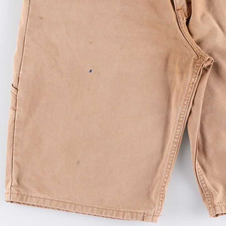 Dickies Relaxed Fit Duck Painter Shorts, Men's Size W37 cotton Beige type Vintage Second Hand