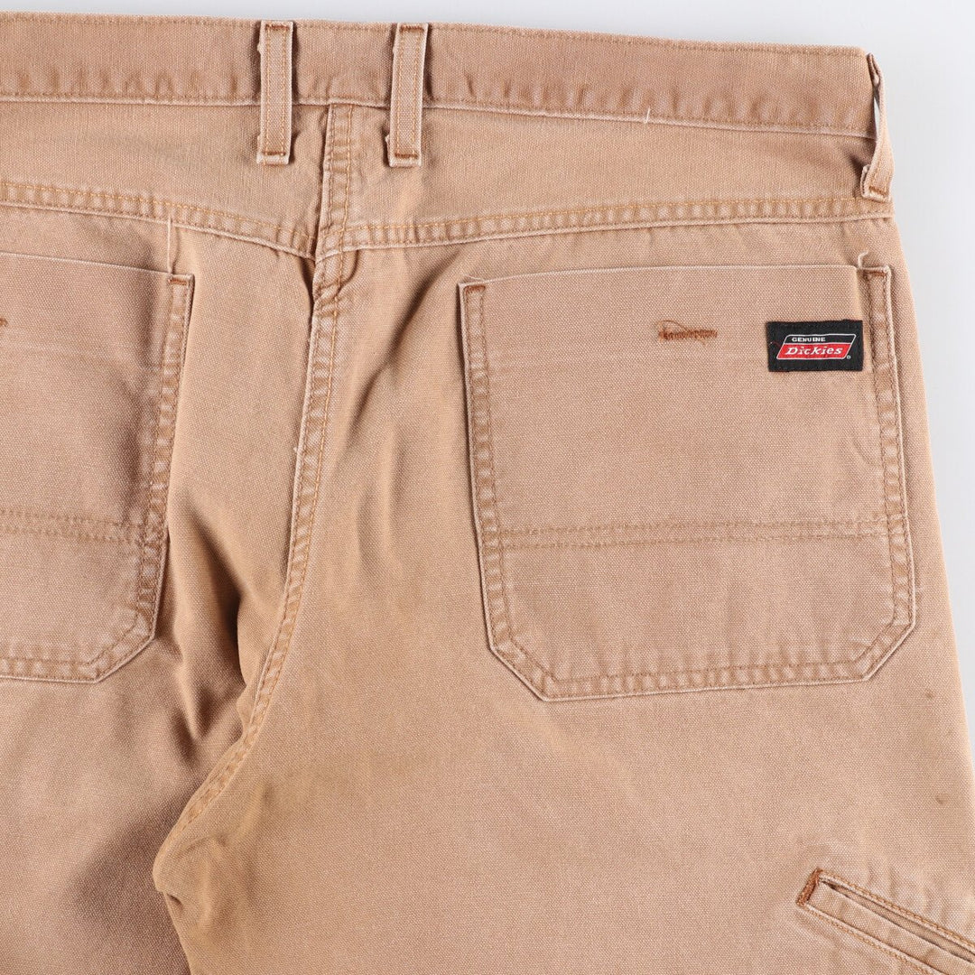 Dickies Relaxed Fit Duck Painter Shorts, Men's Size W37 cotton Beige type Vintage Second Hand