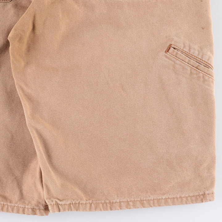 Dickies Relaxed Fit Duck Painter Shorts, Men's Size W37 cotton Beige type Vintage Second Hand